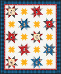 Fabric Coyote Cowboy