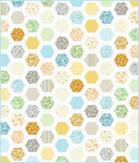 Pattern Hexie Framed: Muted