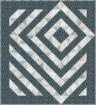 Fabric Four Patch Charm Quilt