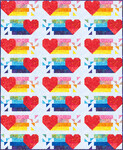 Fabric Confetti Hearts