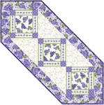 Fabric Lilac Garden Runner