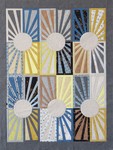Fabric Facing East Quilt