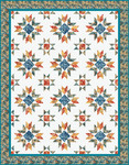 Pattern Star Fusion: Teal