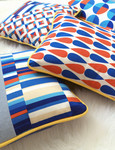 Fabric Geo Pop Pillows