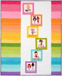 Fabric Rainbow Building Blocks