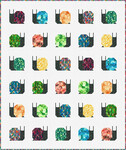 Pattern Garden Snails Quilt