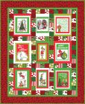 Fabric Merry Grinchmas panel quilt