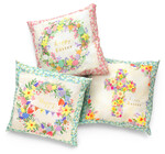 Fabric Happy Easter Pillows