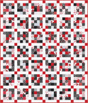 Pattern Cheery Postage Stamp: Scarlet