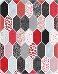 Pattern Church Window: Scarlet