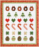 Fabric Holiday Gala Wall Hanging