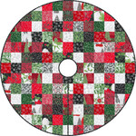 Pattern Yuletide Tree Skirt: Silver