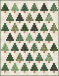 Fabric Quilty Trees
