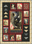 Fabric Geishas in the Moonlight