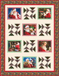 Fabric Jolly Saint Nick