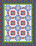 Fabric Jubilant Garden Path