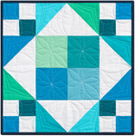 Fabric Turquoise Block 11
