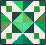 Fabric Emerald Block 12