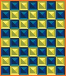 Fabric Checkered Tiles