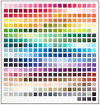 Kona Color Card Quilt Kona Color Card Quilt