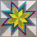 Fabric Striped Starburst