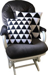 Fabric Triangles Pillow