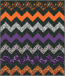 Fabric Halloween Chevron