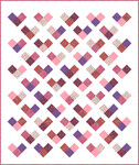 Fabric Quilty Hearts