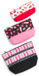 Color Block Pouches