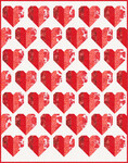 Fabric Infinite Hearts