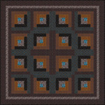 Fabric Floral Cabins