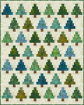 Fabric Quilty Trees