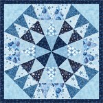 Fabric Winter's Granduer Mini Quilt 2