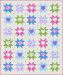 Fabric Stars and Hearts