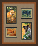 Pattern Wildlife Windows: Foxes and Bears