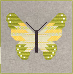 Fabric Lepidoptera Small Quilt