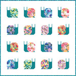 Fabric Garden Snails Quilt