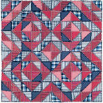 Fabric Zig Zag Rag Quilt