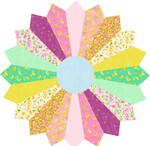 Fabric Lazy Daisy