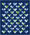 Fabric Quilty Hearts