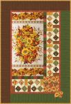 Fabric Seasonal Bouquet - Wall Hanging and Tablerunner
