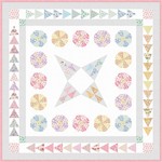 Fabric Floral Medallion