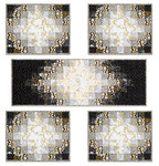 Fabric Emanating Light Runner and Placemats