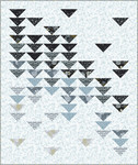 Fabric Silver Morning Flight