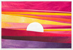 Fabric Sorbet Sunset Wall Hanging