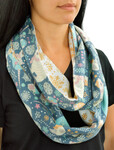 Fabric Reversible Infinity Scarf