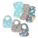 Fabric Simple Bib and Burp Cloth