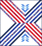 Fabric Stripe Crossing
