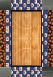 Fabric Sports Life Quilts: Dunk