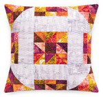 Fabric Cheeky Churn Dash Pillow